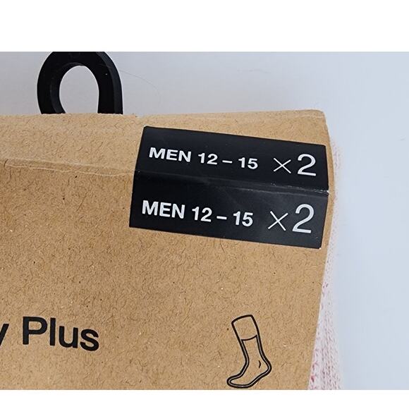 New NWT Men's Nike Everyday Plus Undyed Cushioned Crew Socks 12-15 - Picture 6 of 7